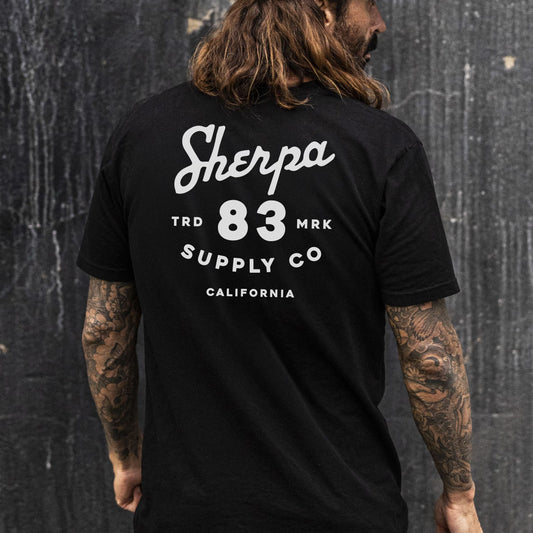 Sherpa Local T Shirt -Black