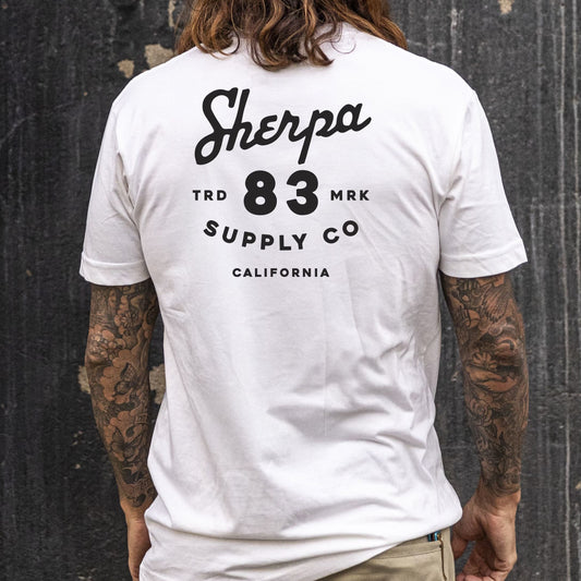 Sherpa Local T Shirt - White